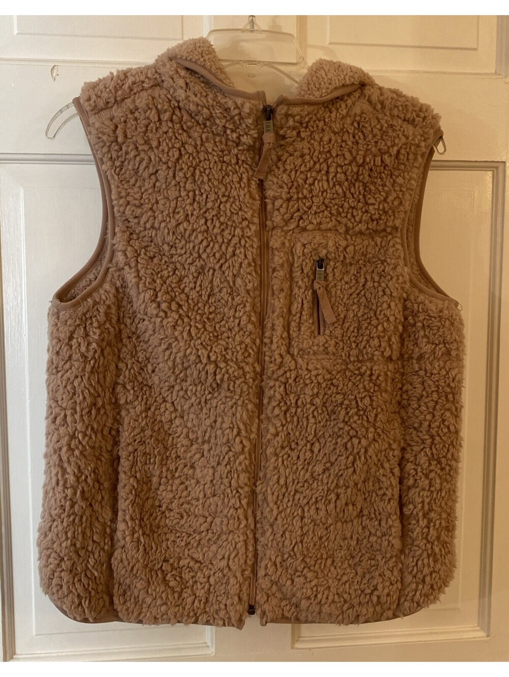 Weatherproof Vintage Ladies' Comfy Teddy Bear Vest Blushing Pink Size S